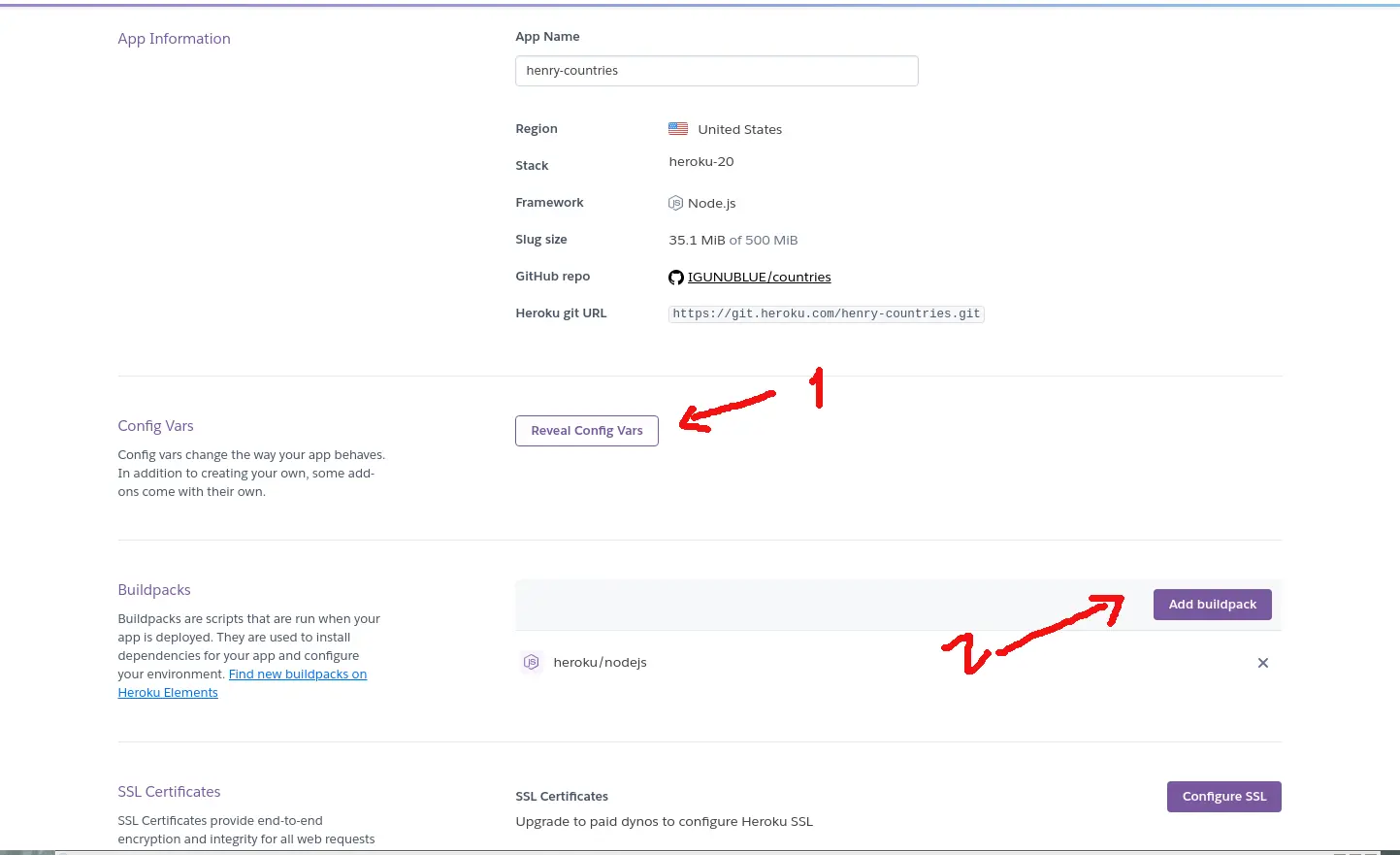Buildpacks en Heroku